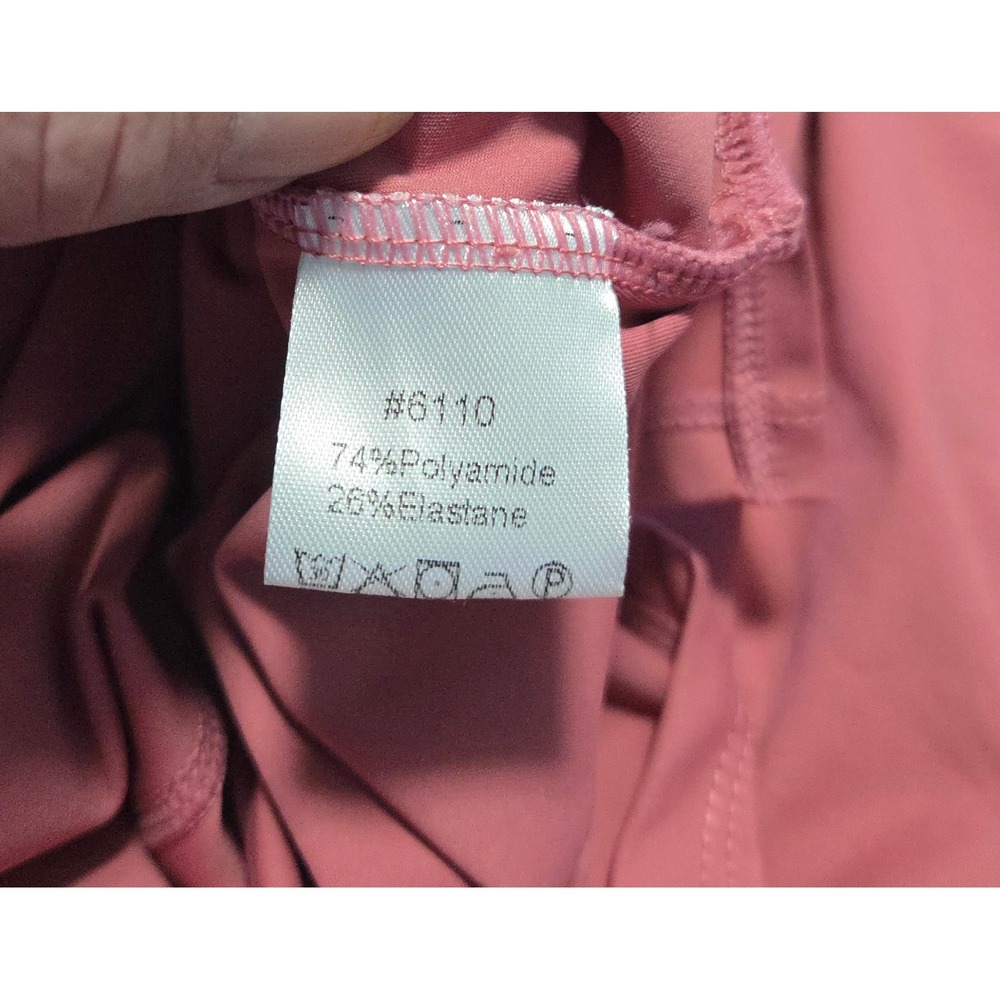 Beaully Women Pink Athletic Tennis Dress with Built-in Shorts and Pocket L #6110 - Picture 5 of 6